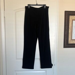 Chico's Black Straight-Leg Pants